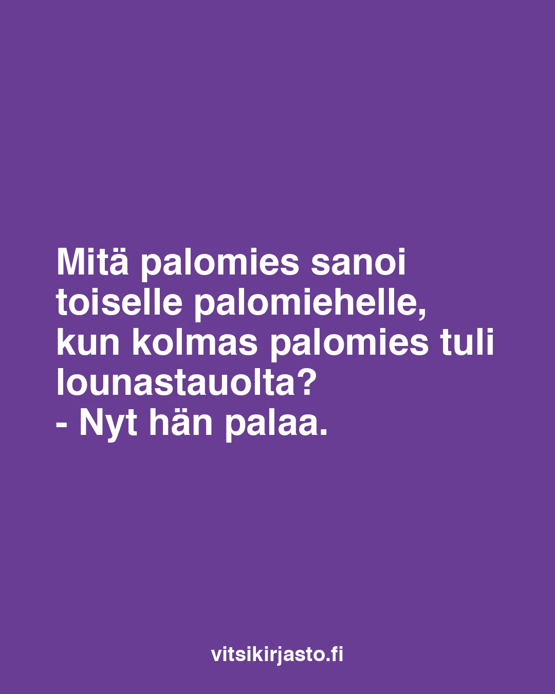 Palomiehet keskenään