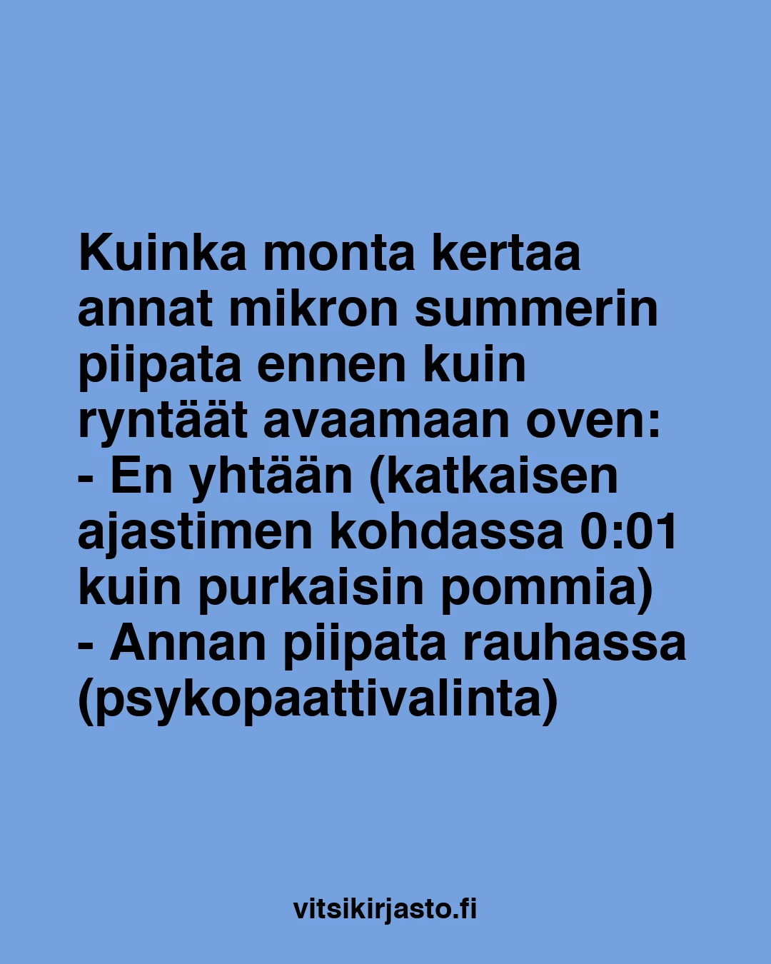 Kuinka monta kertaa annat mikron summerin
