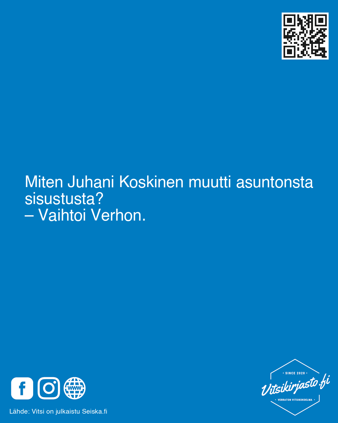 Miten Juhani Koskinen muutti asuntonsta sisustusta?